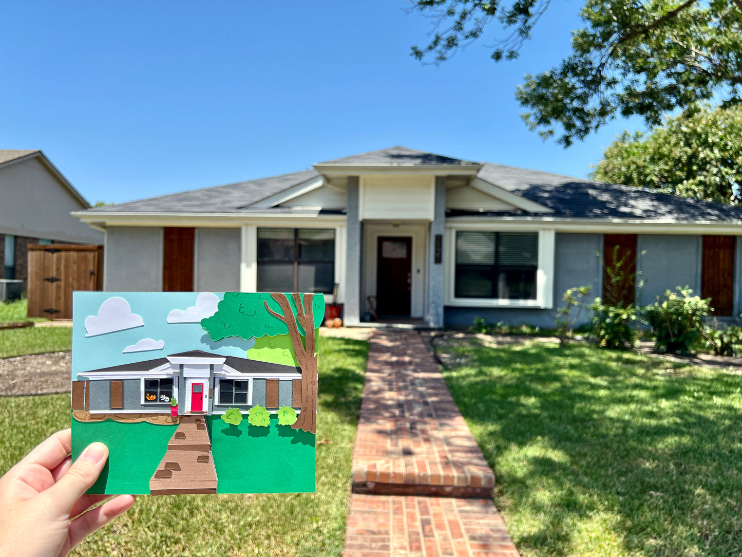 Custom Paper Home Portrait