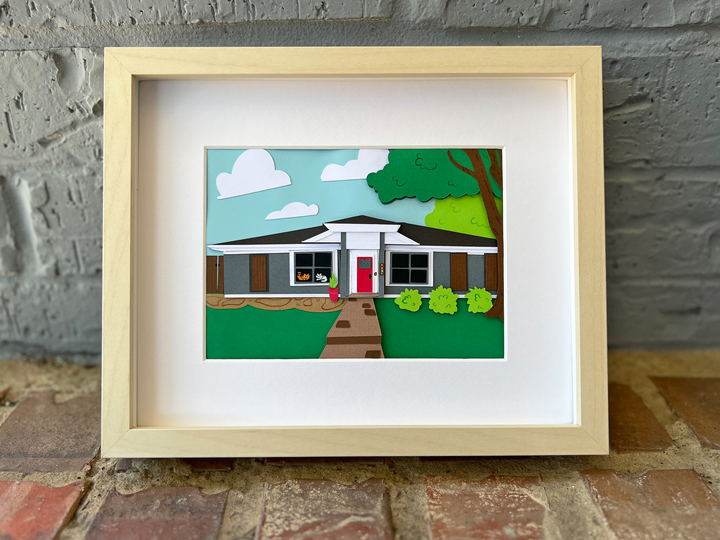 Custom Paper Home Portrait