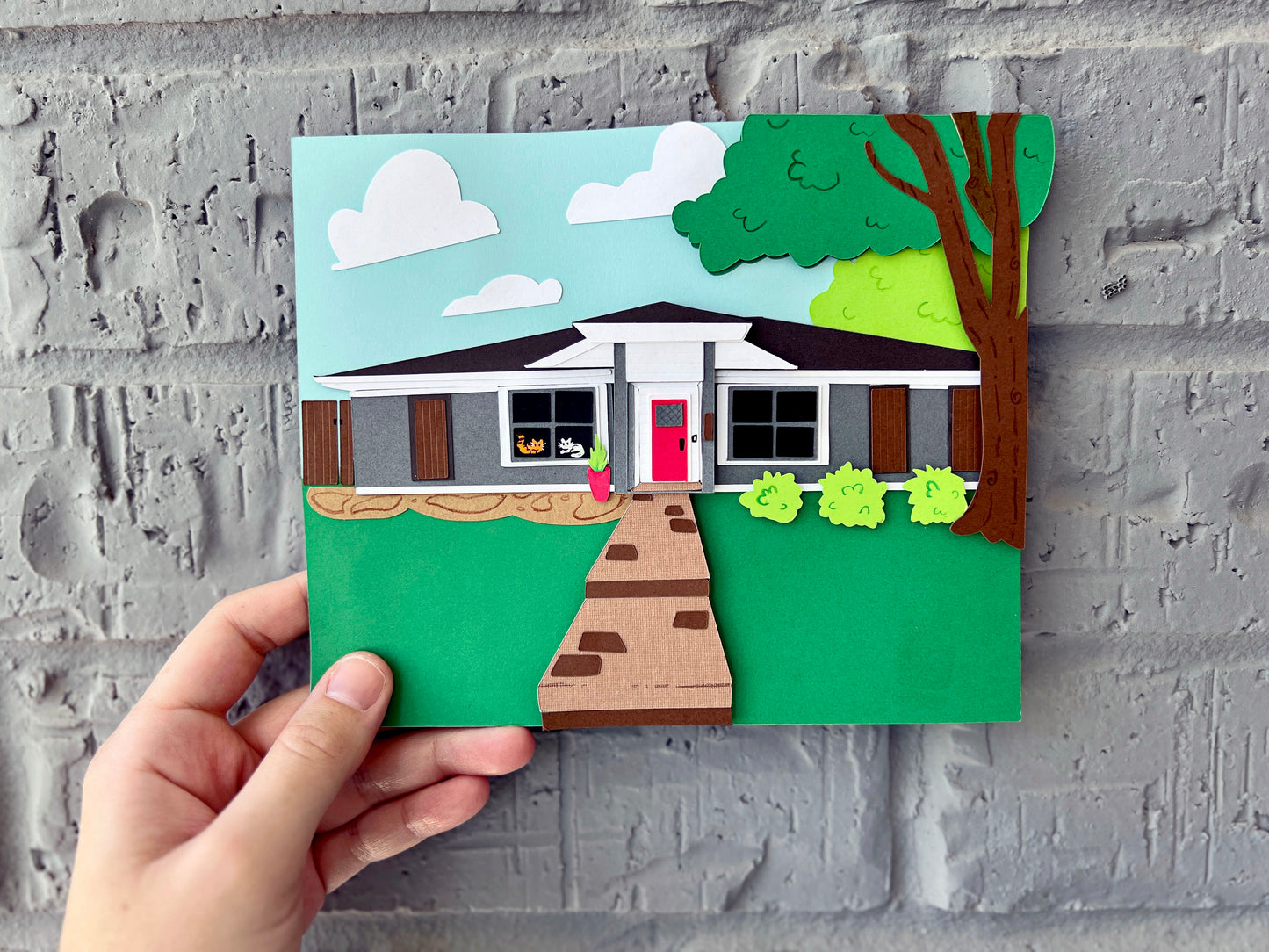 Custom Paper Home Portrait